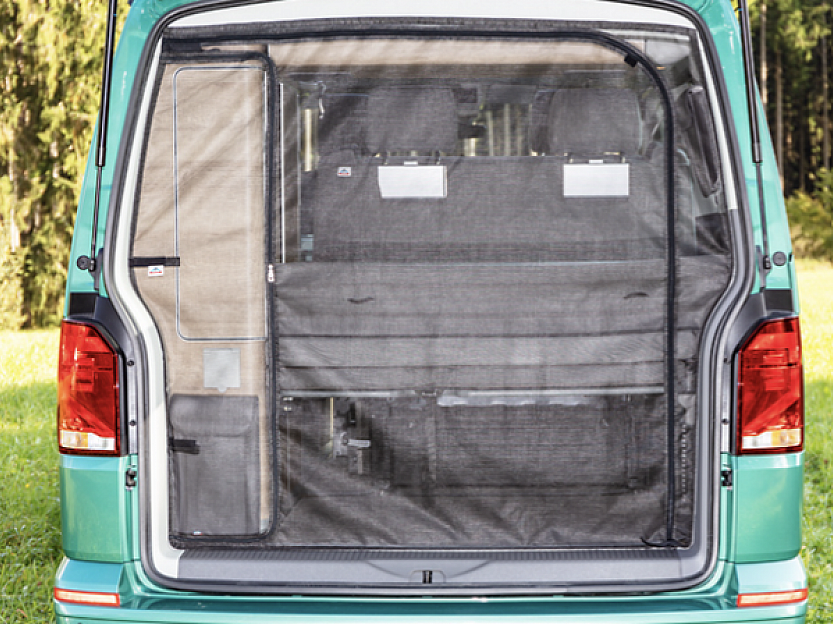 BRANDRUP FLYOUT muggennet voor kofferbak met opening - Volkswagen T5/T6/T6.1.