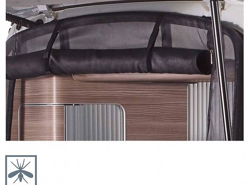 VANSHOWER VANQUITO Muskietennet voor de achterklep Mercedes-Benz V-Klasse / Marco Polo (2014). Fijne mazen.